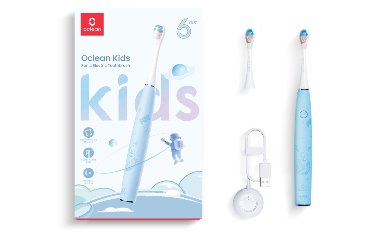 Szczoteczka soniczna Oclean Kids niebieska