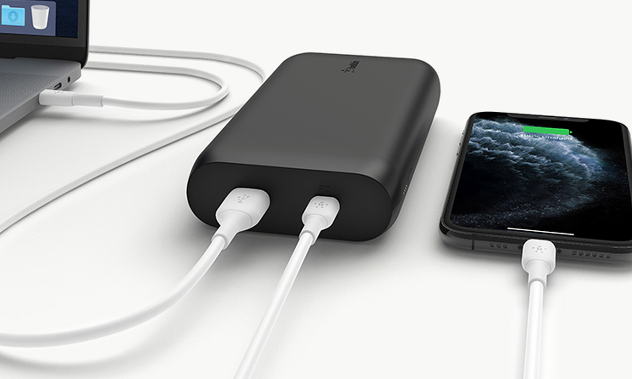 Powerbank Belkin 20000mAh ładowanie dwóch urządzeń
