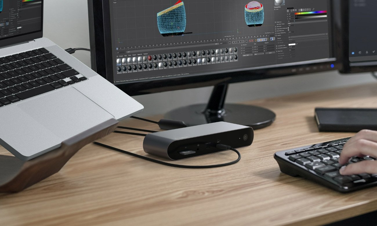 Kabel Belkin Thunderbolt 4 Typ-C podłączone urządzenia