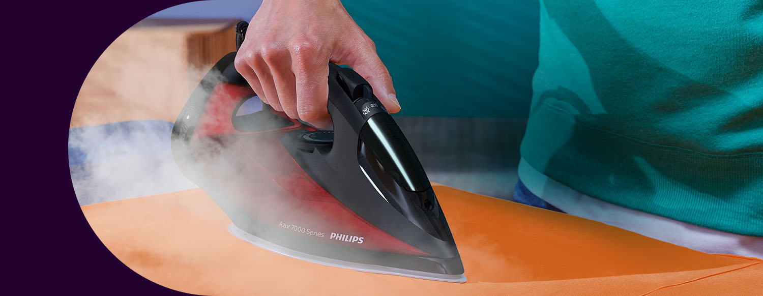 Żelazko ma moc 2800 W, dzięki temu szybko się nagrzewa