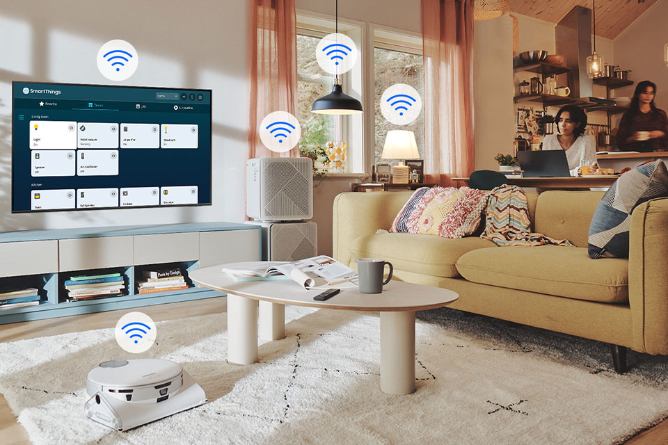 Możliwość sterowania inteligentnym domem w aplikacji SmartThings
