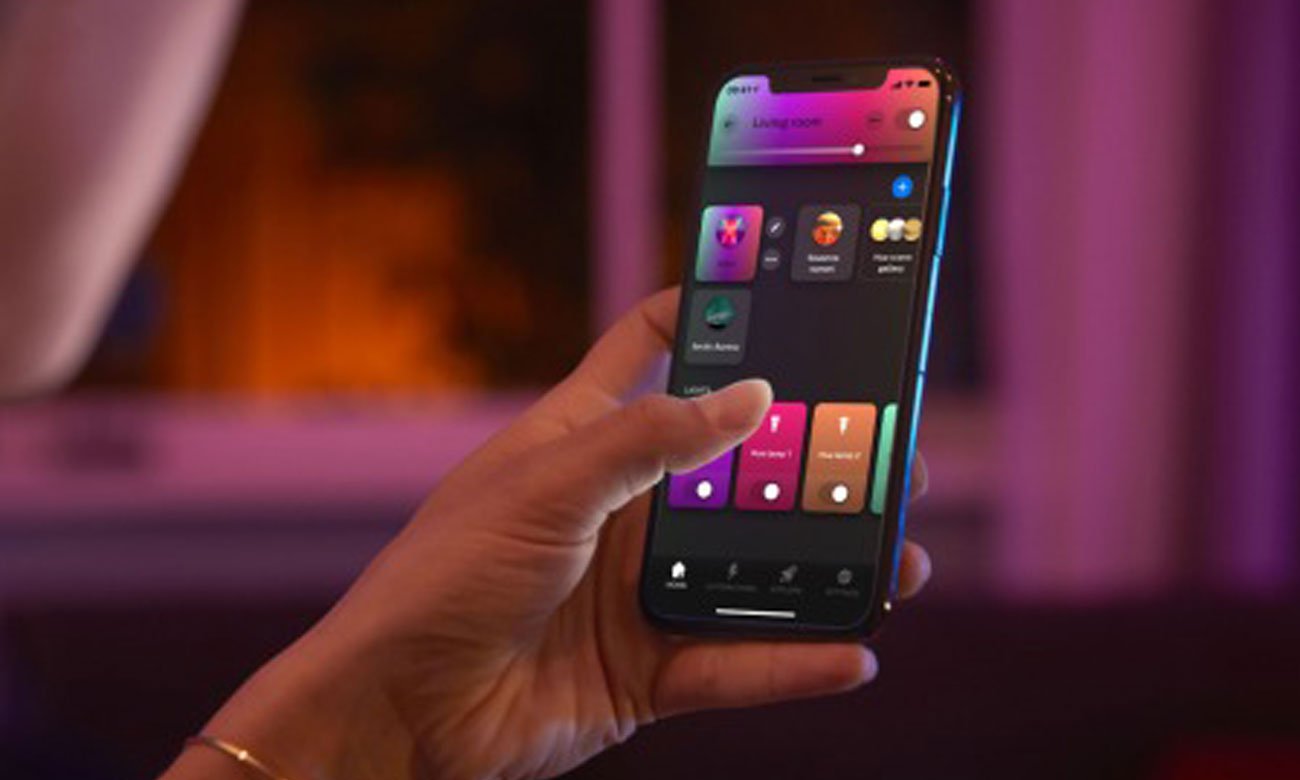 Przenośna lampa stołowa Philips Hue Go Czarna - Steruj lampą Go tak, jak lubisz