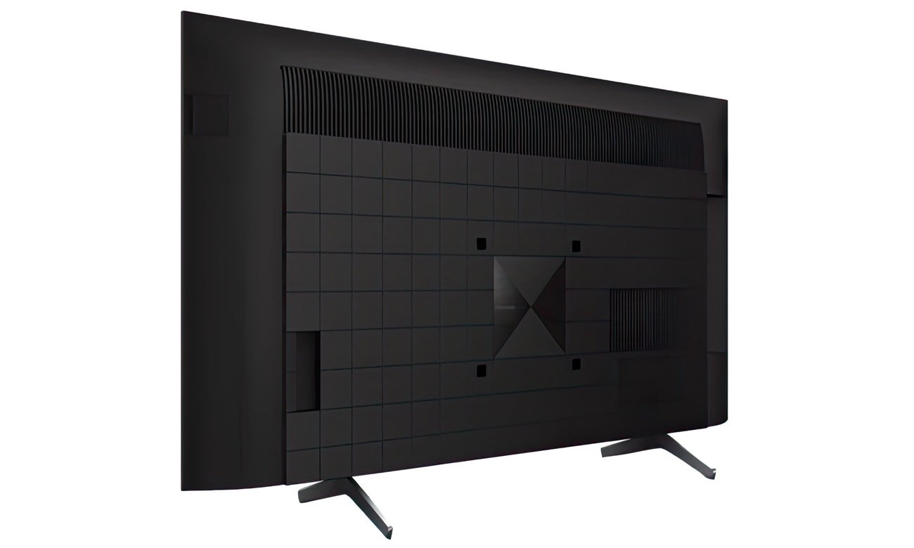 Sony XR-50X90S widok z tyłu pod kątem