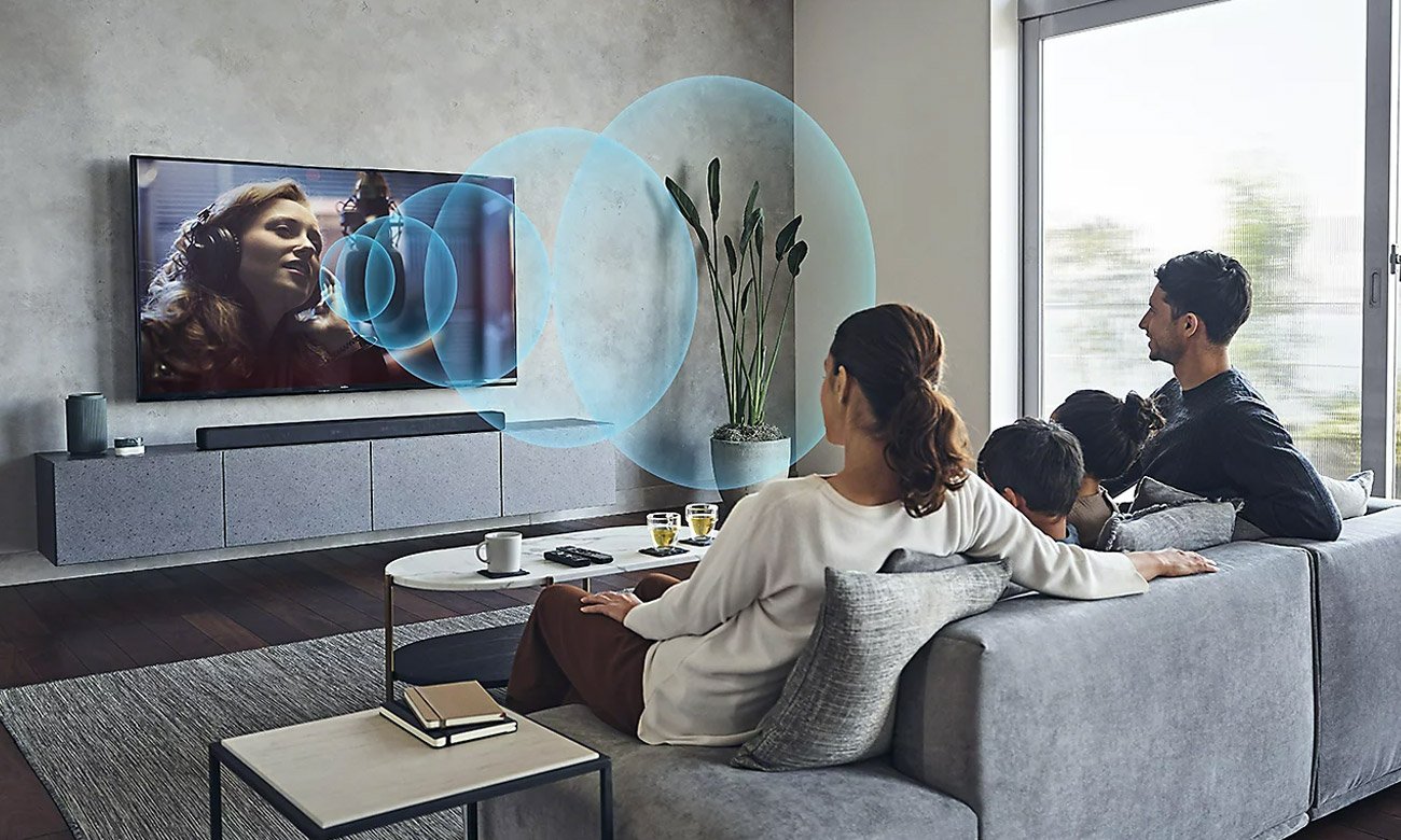 Sony XR-65A80L dźwięk z ekranu