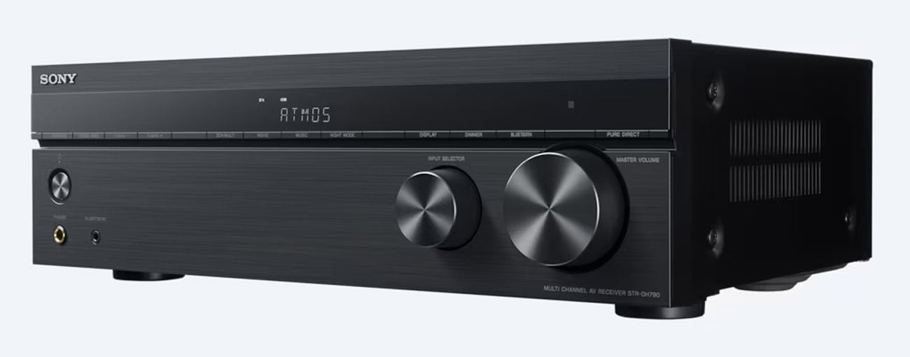 Sony STR-DH790 widok z przodu pod kątem