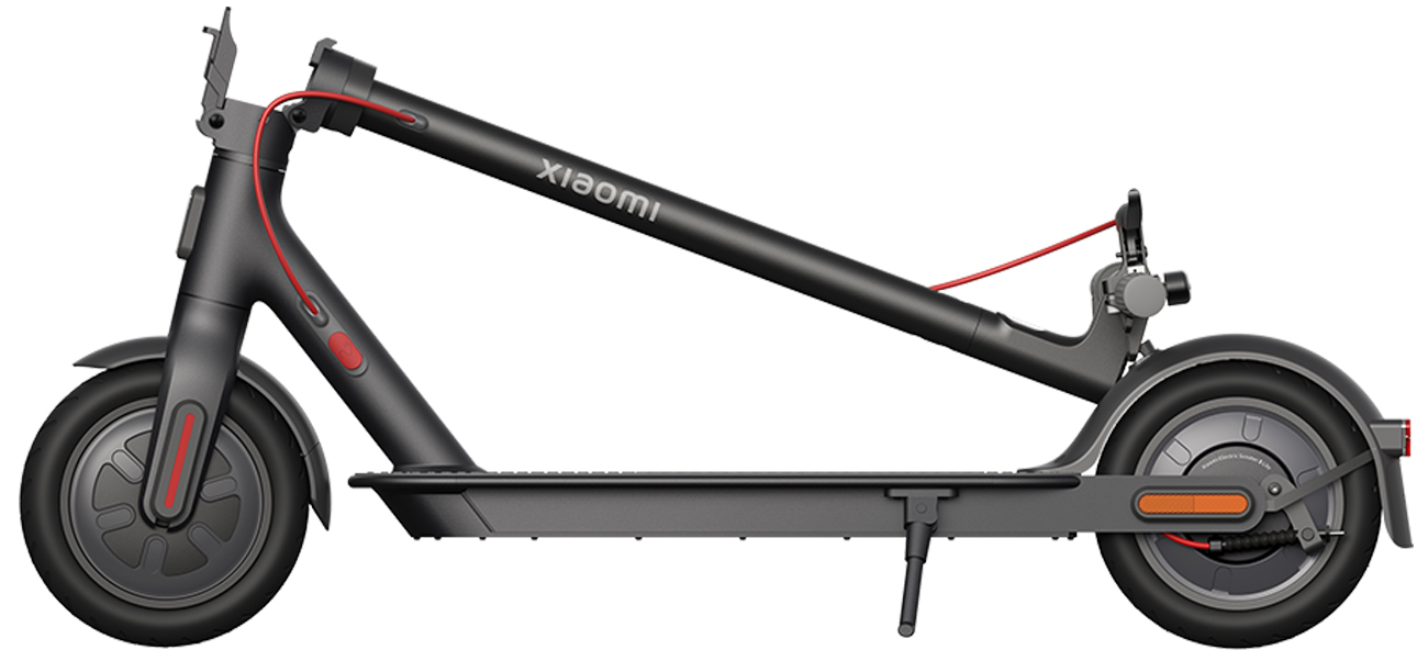 Hulajnoga elektryczna Xiaomi Electric Scooter 3 Lite NE Black - Złożona konstrukcja