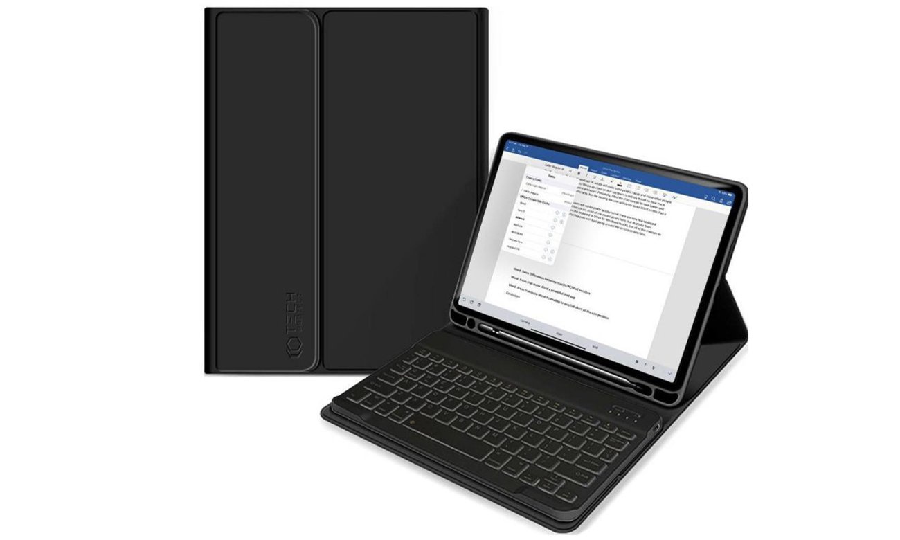 Etui Tech-Protect SmartCase Pen do iPad Air (4.|5. gen.) + keyboard black
