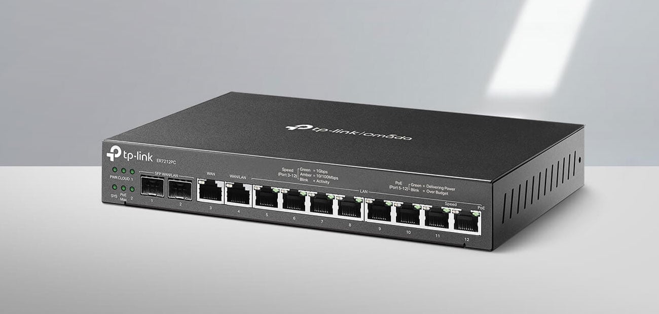 TP-Link ER7212PC router z kontrolerem Omada