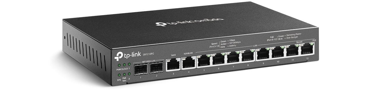 TP-Link ER7212PC widok z boku