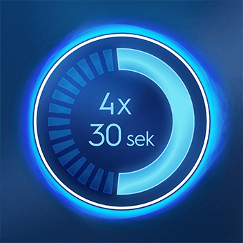 Wbudowany dwuminutowy timer