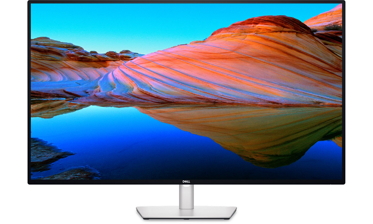 Dell U4323QE widok z przodu