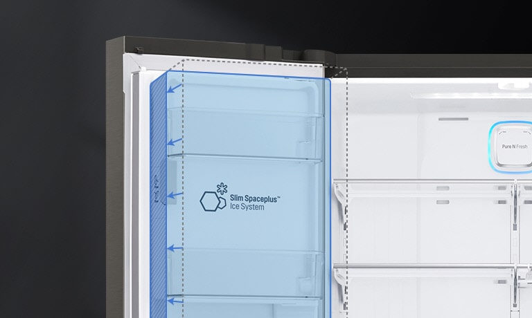 System wytwarzania lodu Slim SpacePlus™2