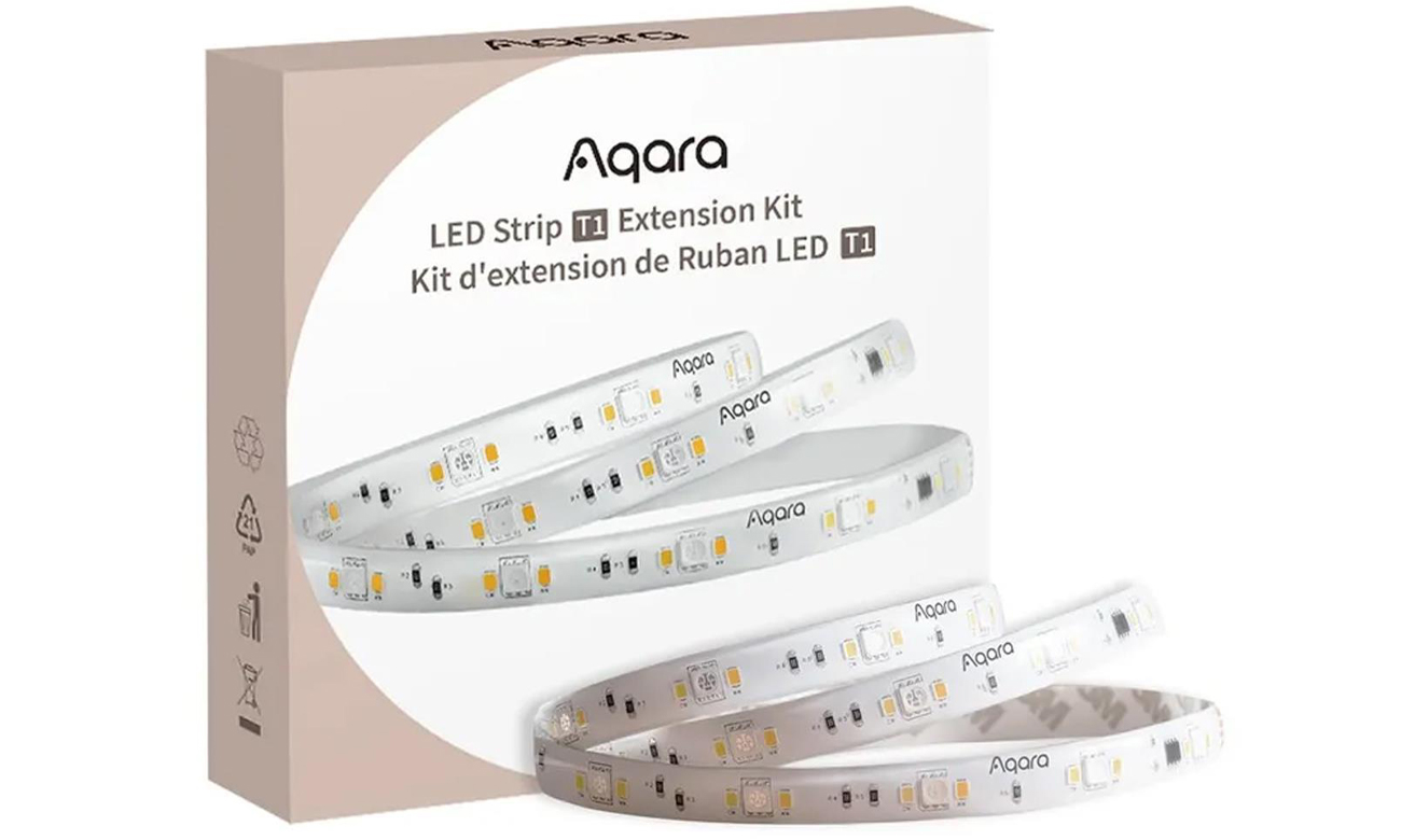 Przedłużenie paska świetlnego Aqara T1 LED Strip 1m - Widok ogólny z opakowaniem