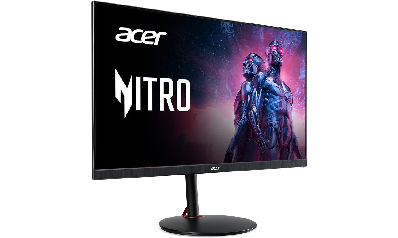 Acer Nitro XV271U M3bmiiprx widok z przodu pod kątem