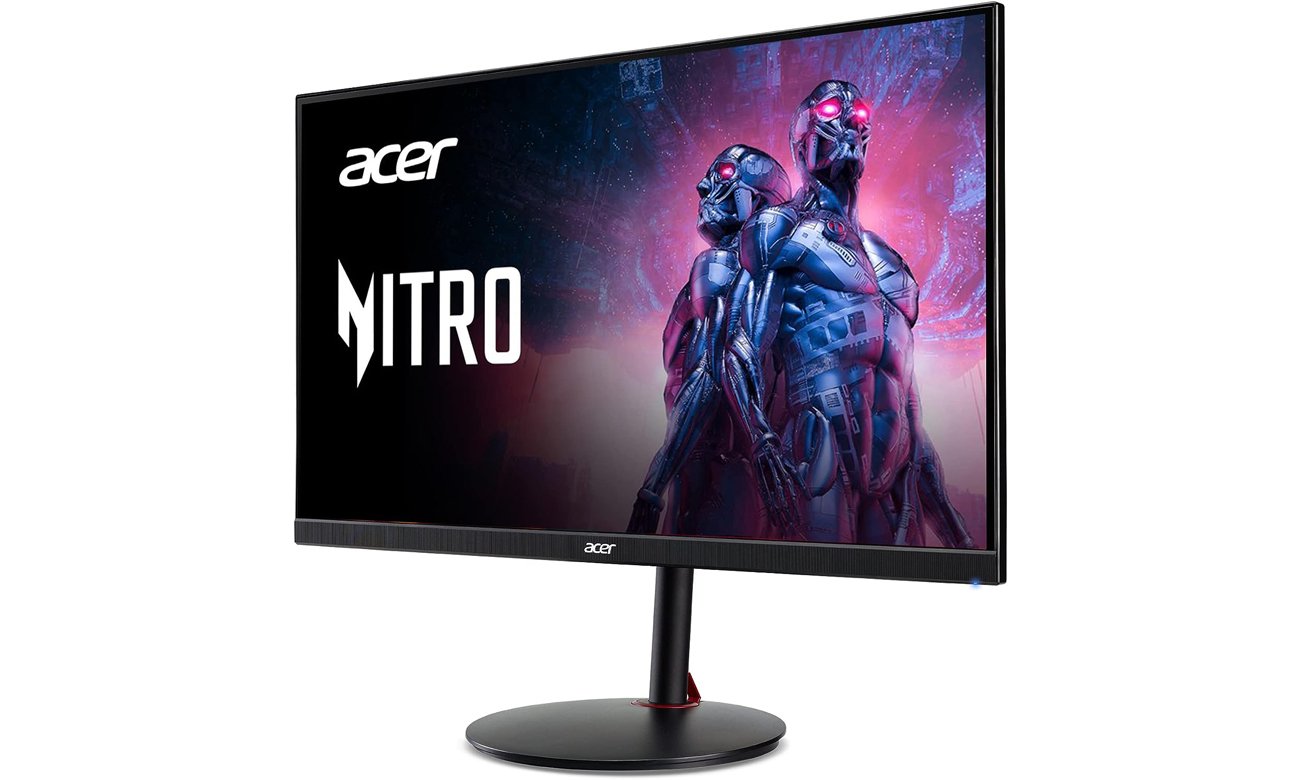 Acer Nitro XV271U M3bmiiprx widok z przodu pod kątem