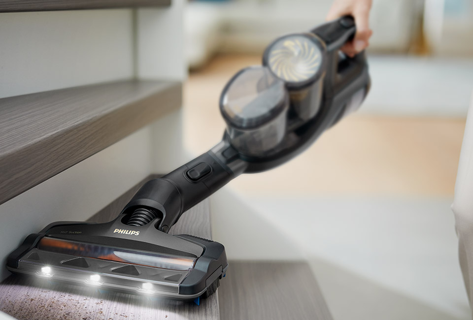 Philips Wydajny akumulator. Całe mieszkanie na jednym ładowaniu*****