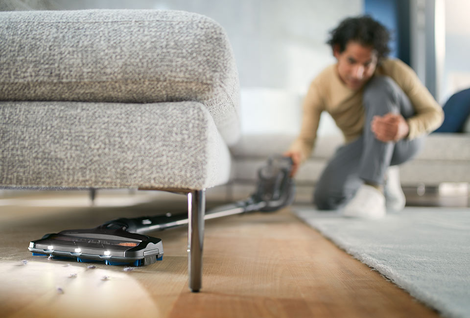Philips Nasadka 360° z podświetleniem LED. Widzisz nawet ukryty kurz