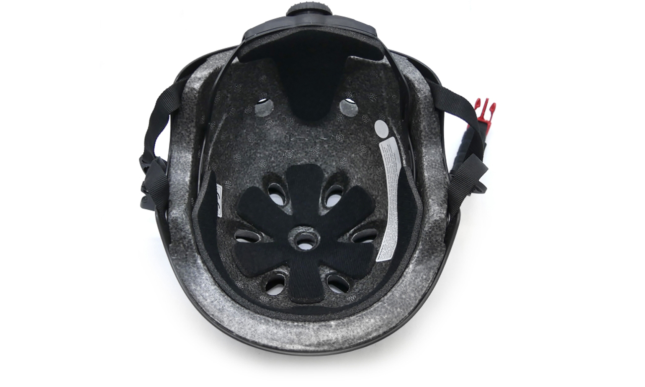 Kask regulowany Motus Biały - Widok wnętrza