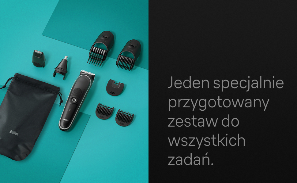 Jeden specjalnie przygotowany zestaw do wszystkich zadań.
