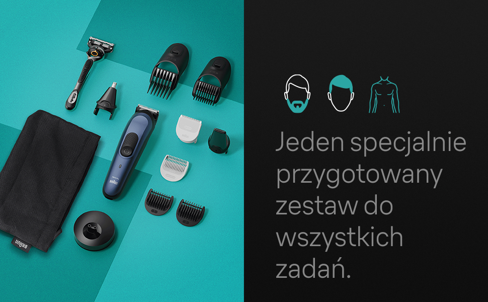 Jeden specjalnie przygotowany zestaw do wszystkich zadań.