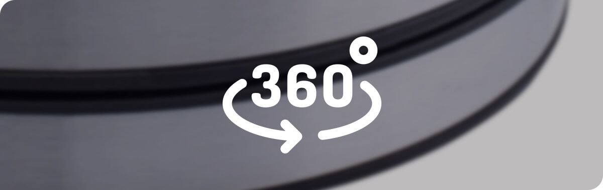 Zrób obrót o 360 stopni!