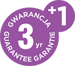 3 lata gwarancji