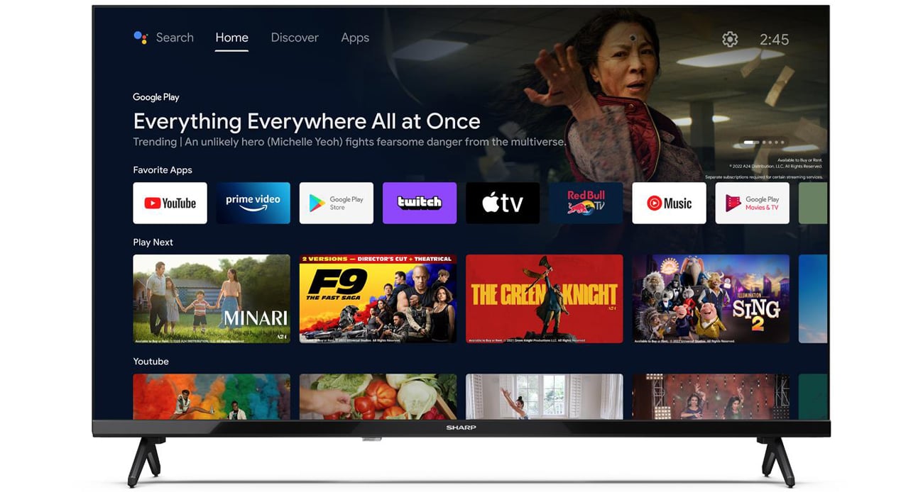 Sharp 32FH4EA Android TV
