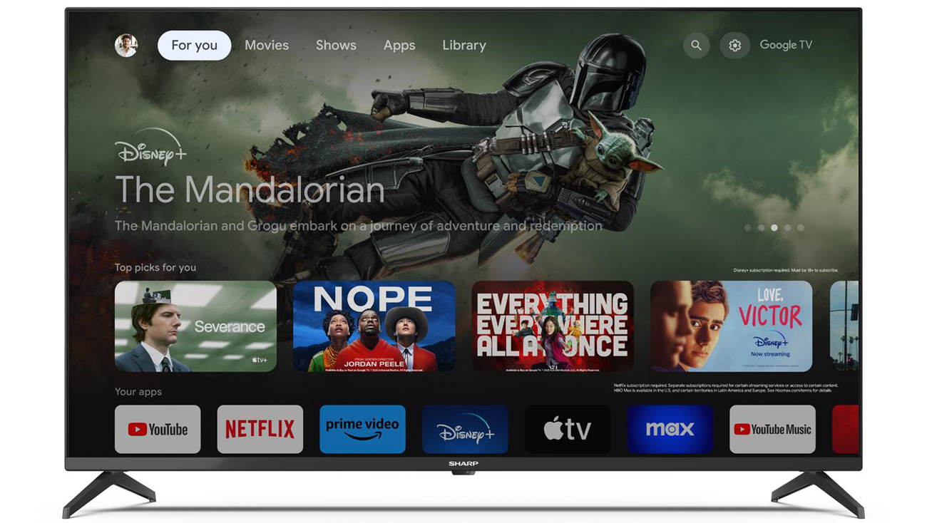 Sharp 50GL4460E Google TV