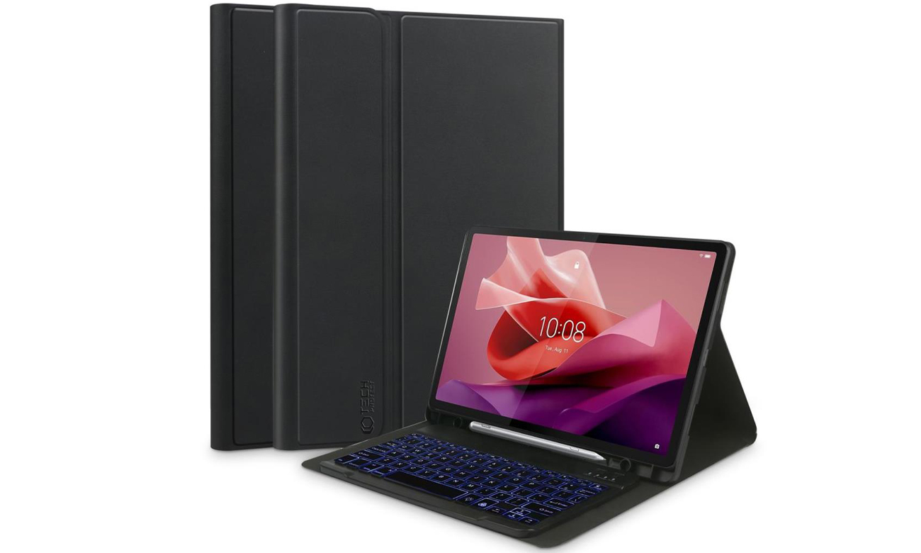 Etui Tech-Protect SmartCase Pen + Keyboard do Lenovo Tab M12 black
