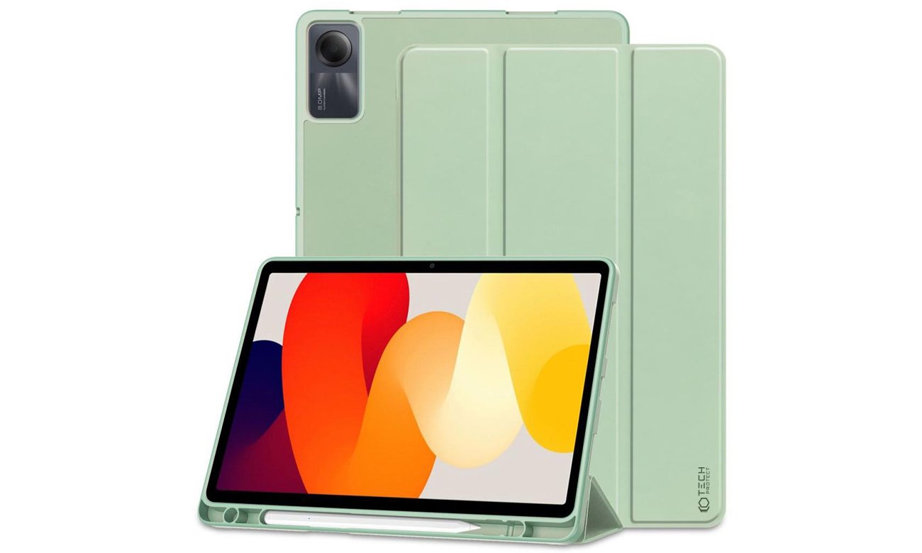 Etui Tech-Protect SmartCase do Xiaomi Redmi Pad SE matcha green