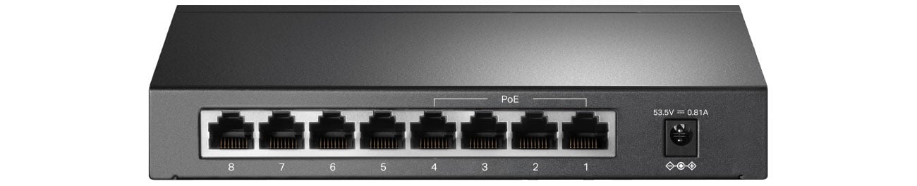TP-Link TL-SF1008LP porty