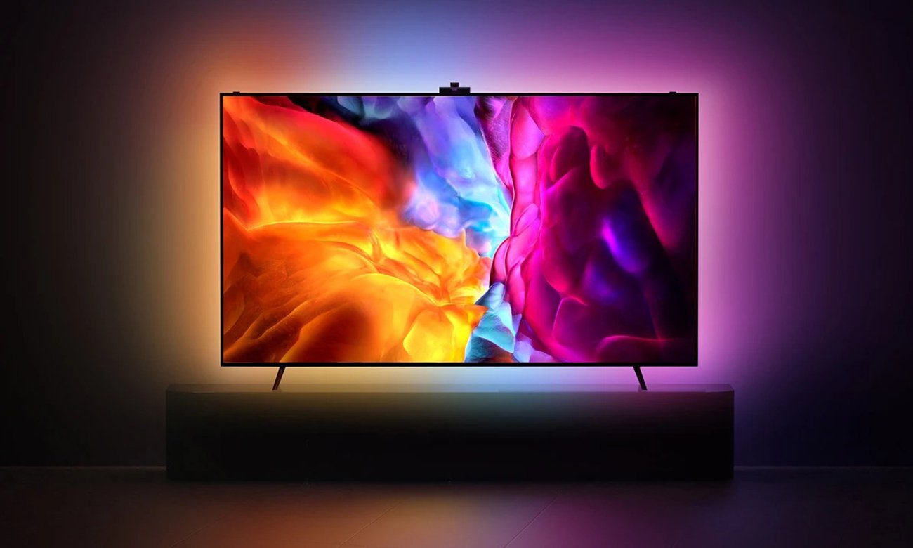 Podświetlenie tła telewizora LED Spacetronik Glow Three - Ambilight i podświetlenie dopasowane do treści