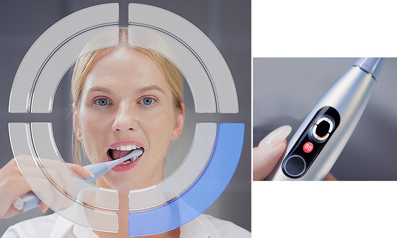Szczoteczka soniczna Oclean X Pro Digital granatowa