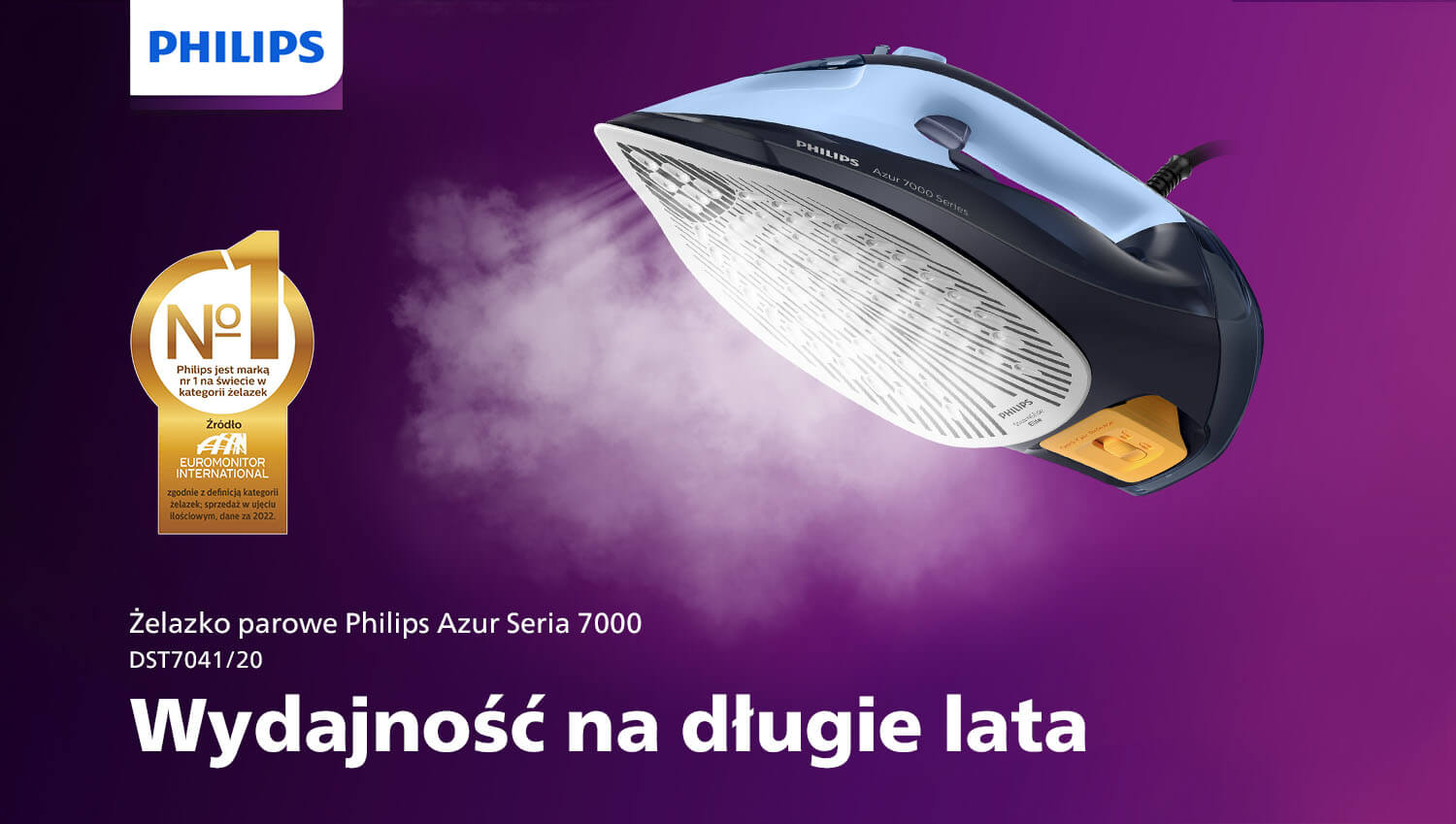 Żelazko Philips Azur dostępne w sklepach NEONET