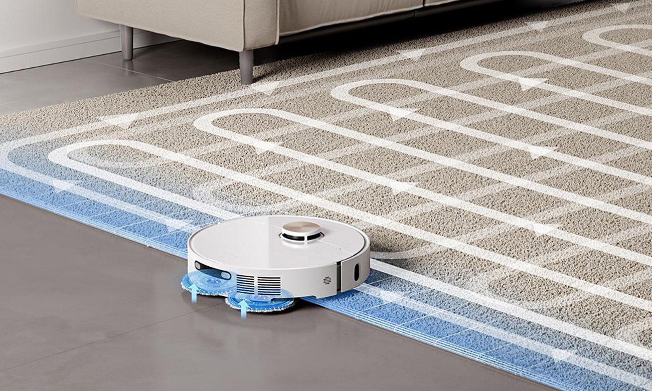 robot dreame L10s Pro Ultra Heat odkurzanie