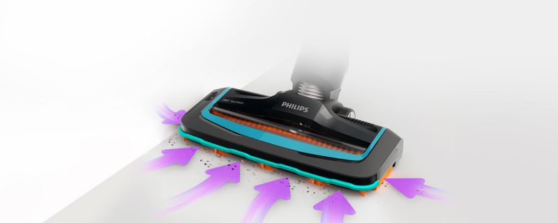 Philips Efektywne usuwanie brudu. Silnik PowerBlade z PowerCyclone 7
