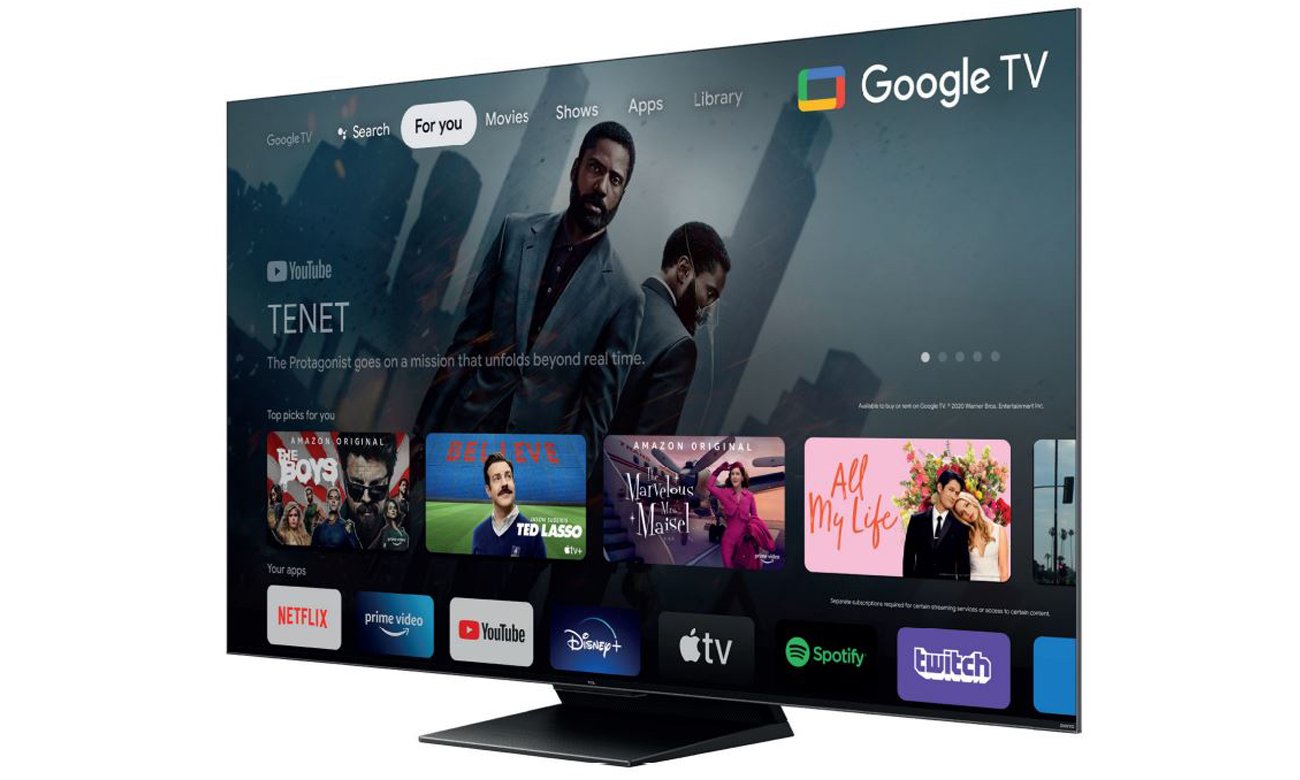 TCL 55C803 rozrywka