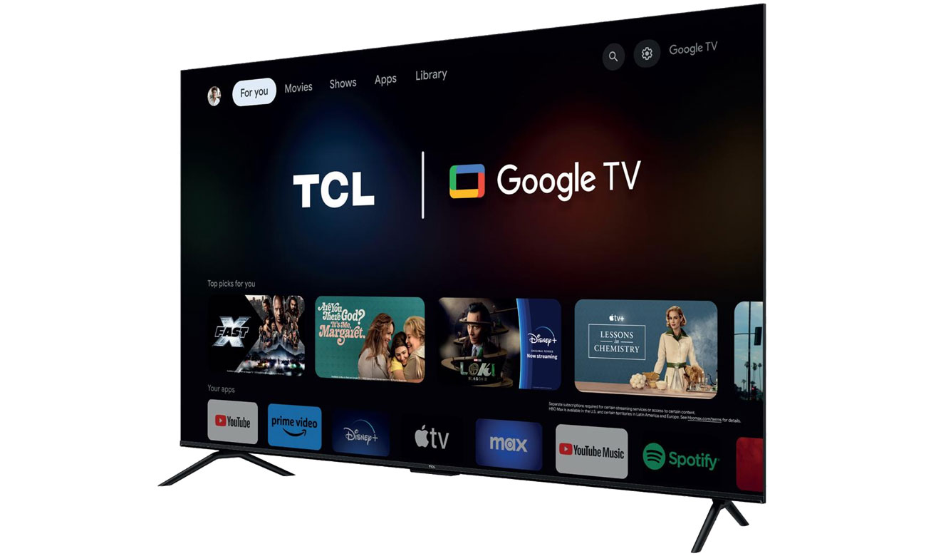 Telewizor TCL 85V6B 85 LED 4K Google TV HDMI 2.1