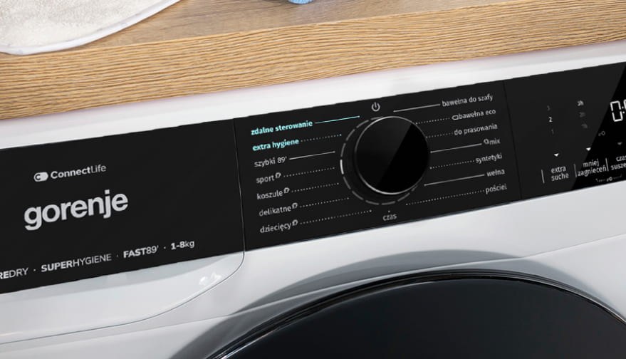 Gorenje washing machine WPNA84A2TSWIFI-PL