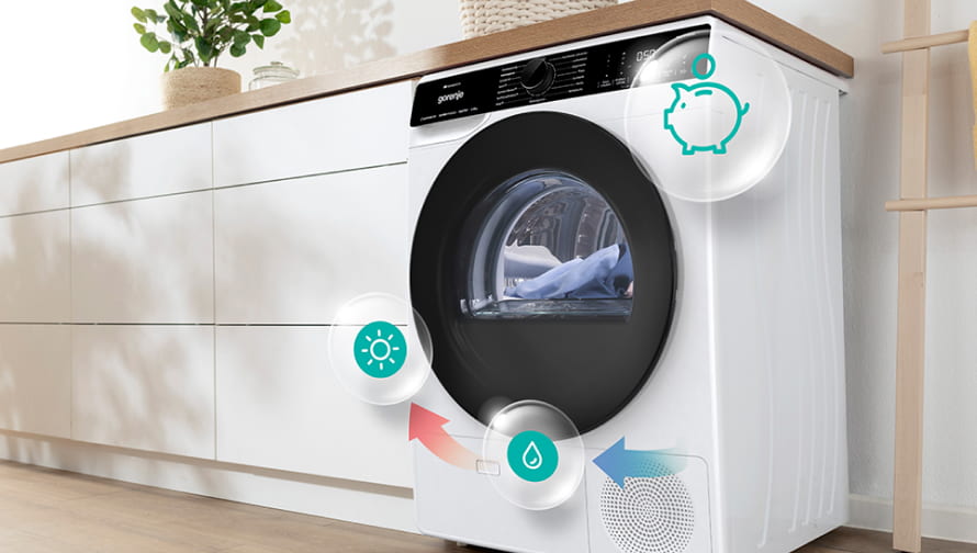 Gorenje washing machine WPNA84A2TSWIFI-PL