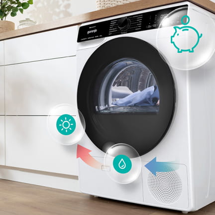 Gorenje washing machine WPNA84A2TSWIFI-PL