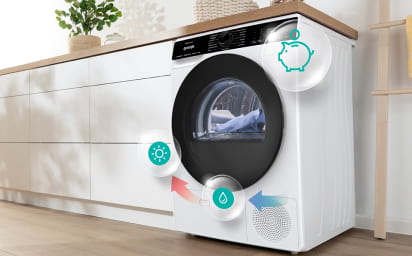 Gorenje washing machine WPNA84A2TSWIFI-PL