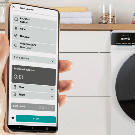 Gorenje washing machine WPNA84A2TSWIFI-PL