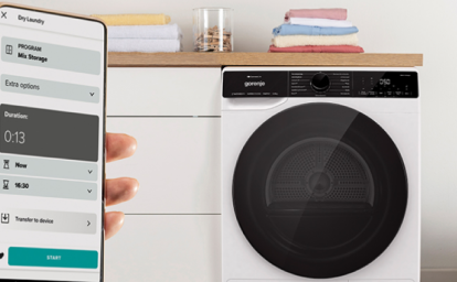 Gorenje washing machine WPNA84A2TSWIFI-PL