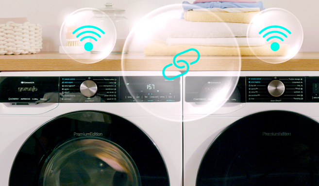 Gorenje washing machine WPNA84A2TSWIFI-PL