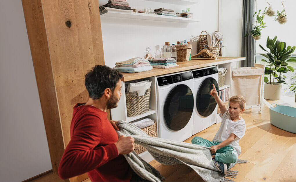 Gorenje washing machine WPNA84A2TSWIFI-PL