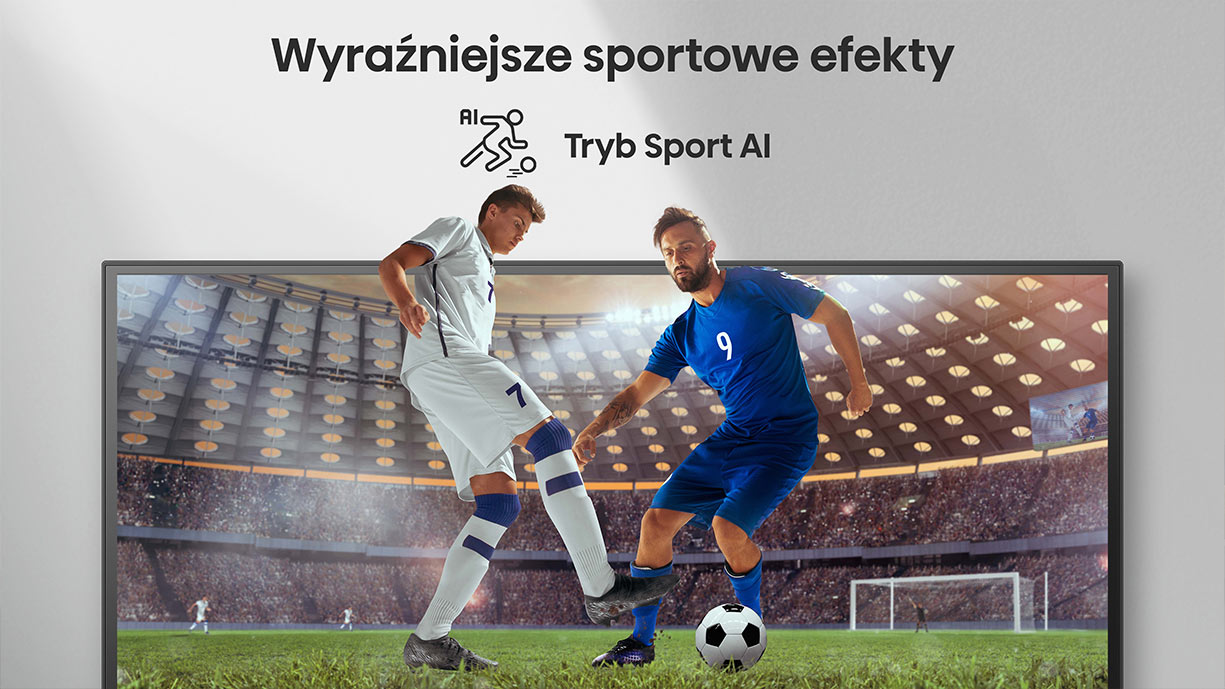 Wyraźniejsze sportowe efekty - Tryb Sport AI
