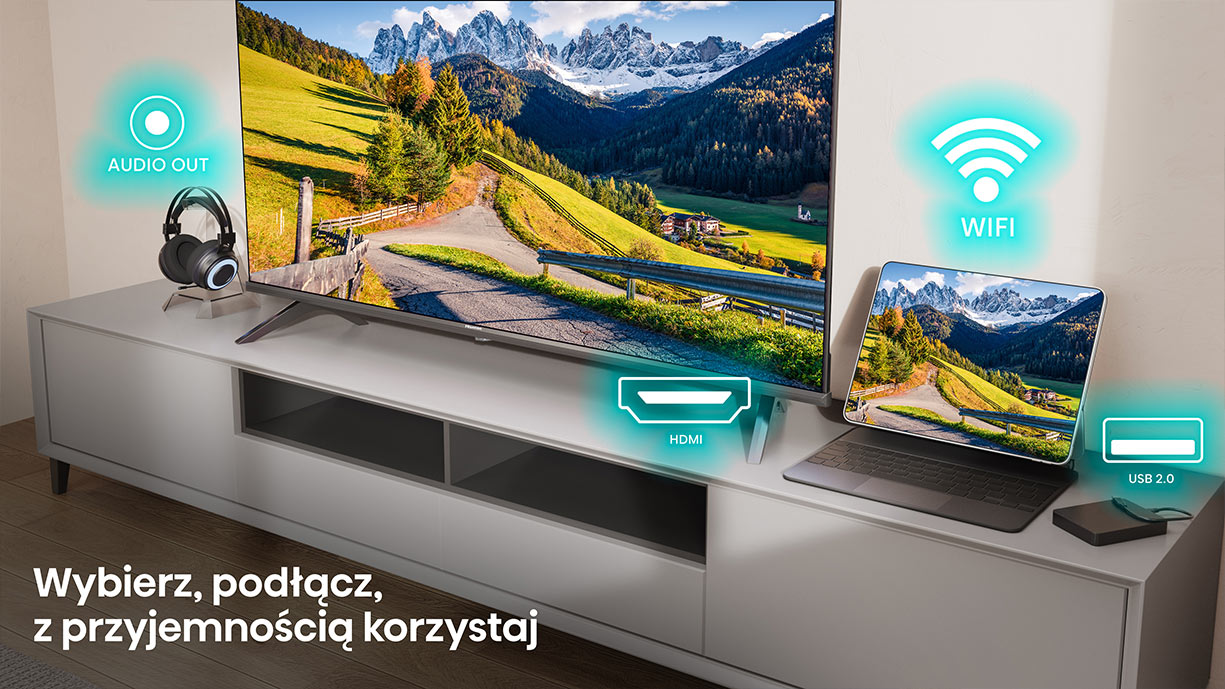 Wybierz, podłącz, z przyjemnością korzystaj