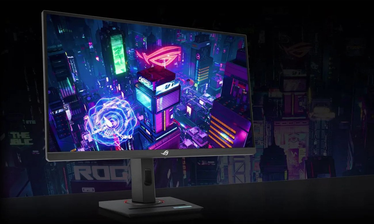 ASUS ROG Strix XG27UCS kolory