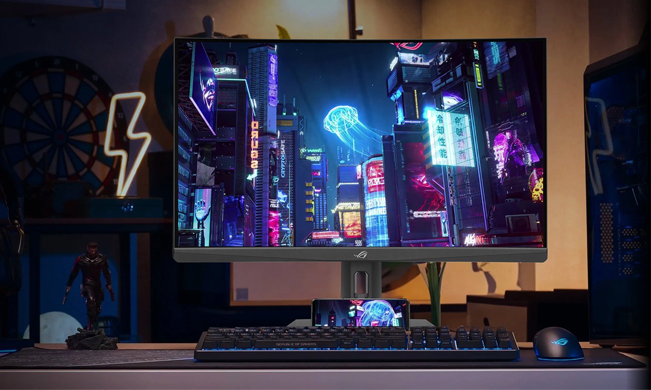 ASUS ROG Strix XG27WCS prezencja